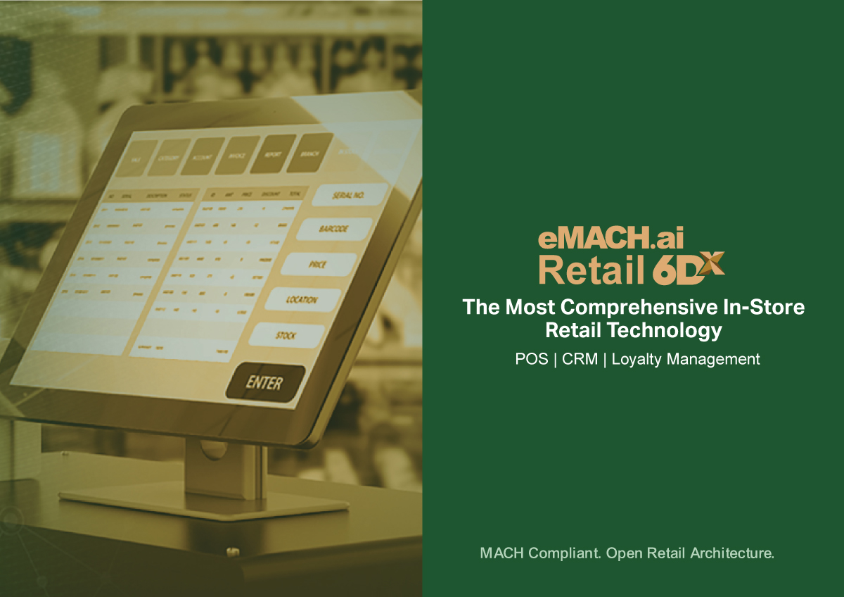 Transformation with<br> eMACH.ai Retail 6DX